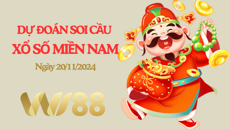 Dự đoán xổ số miền Nam hôm nay ngày 20/11/2024 [Đỉnh Nhất]