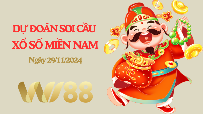 Dự đoán soi cầu xổ số miền nam hôm nay ngày 29/11/2024 [Chuẩn Nhất]