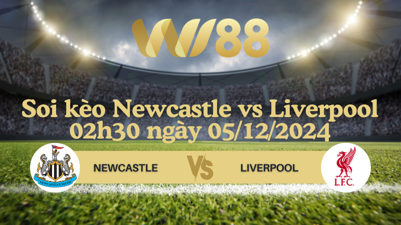 Soi kèo Newcastle vs Liverpool 02h30 ngày 05/12/2024 - Ngoại Hạng Anh