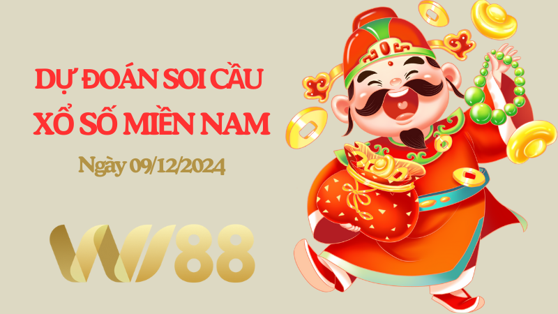 Dự đoán soi cầu xổ số miền Nam hôm nay ngày 9/12/2024 [Chuẩn Nhất]