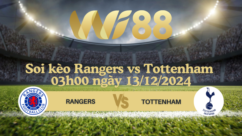 Soi kèo Rangers vs Tottenham 03h00 ngày 13/12/2024 - Europa League
