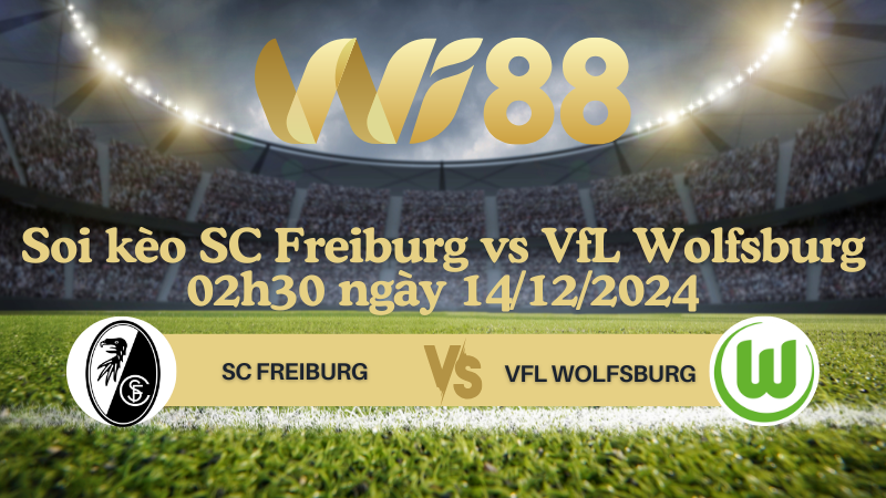 Soi kèo SC Freiburg vs VfL Wolfsburg 02h30 ngày 14/12/2024 - Bundesliga
