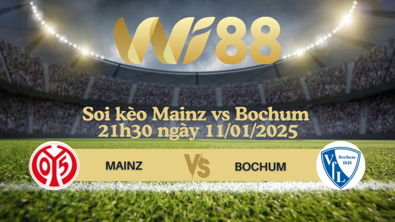 Soi kèo Mainz vs Bochum 21h30 ngày 11/01/2025 - Bundesliga