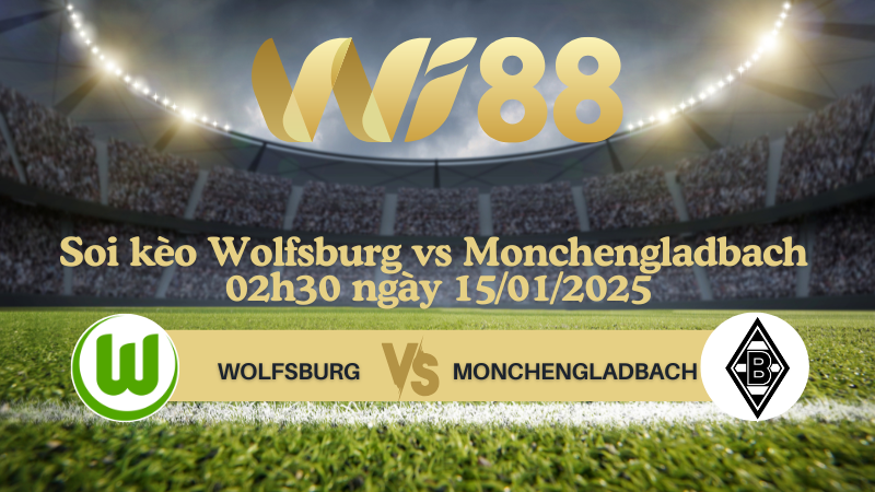 Soi kèo Wolfsburg vs Monchengladbach 02h30 ngày 15/01/2025 - Bundesliga