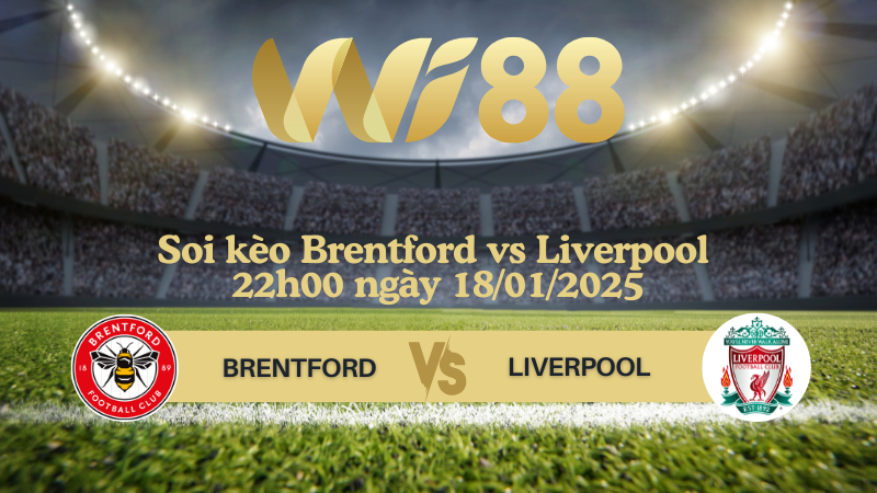 Soi kèo Brentford vs Liverpool 22h00 ngày 18/01/2025 - Ngoại Hạng Anh