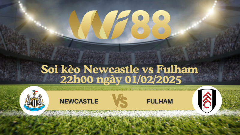 Soi kèo Newcastle vs Fulham 22h00 ngày 01/02/2025 - Ngoại Hạng Anh