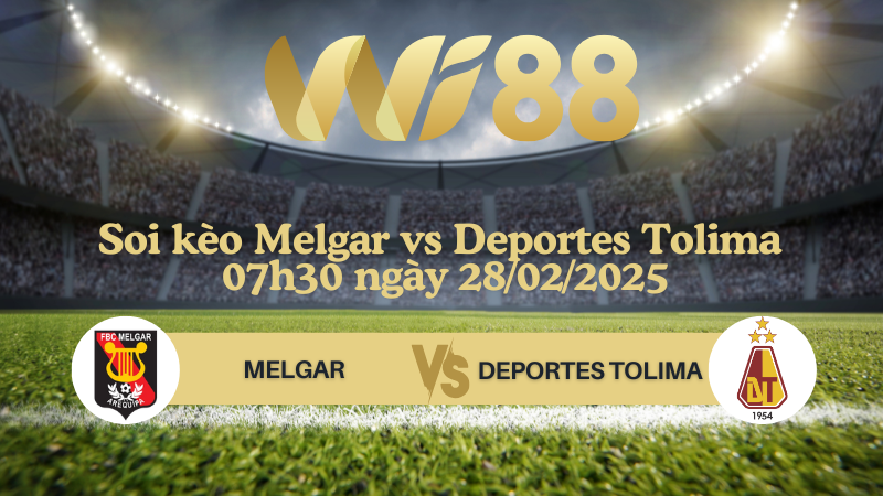 Soi kèo Melgar vs Deportes Tolima 07h30 ngày 28/02/2025 - Vòng loại Copa Libertadores