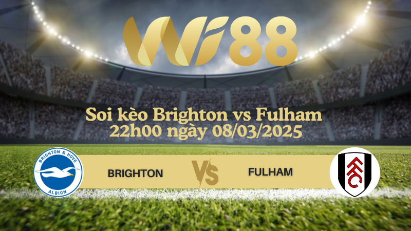 Soi kèo Brighton vs Fulham 22h00 ngày 08/03/2025 - Ngoại Hạng Anh