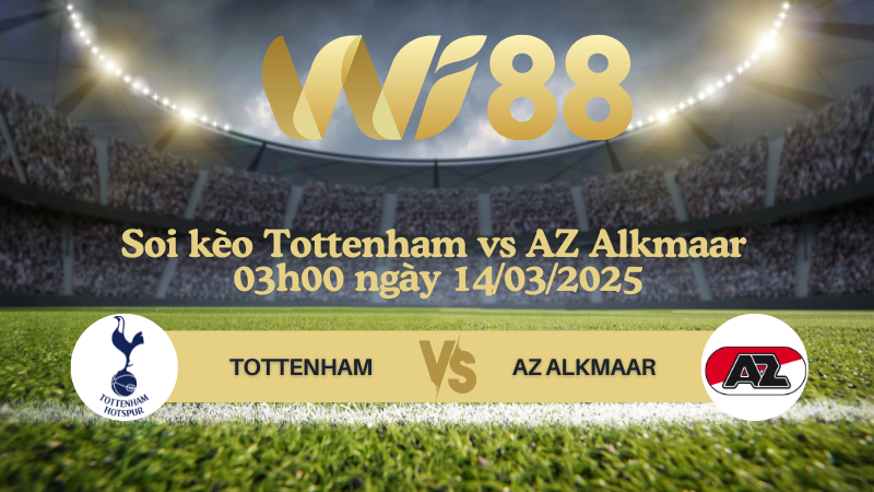 Soi kèo Tottenham vs AZ Alkmaar 03h00 ngày 14/03/2025 - Europa League