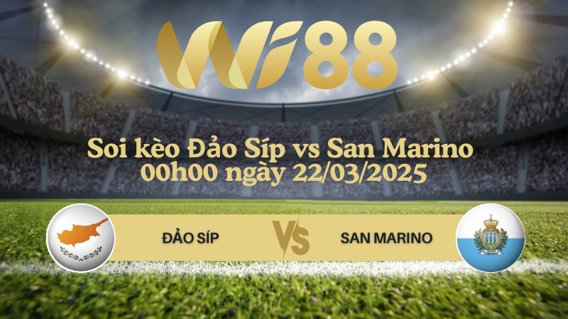Soi kèo Đảo Síp vs San Marino 00h00 ngày 22/03/2025 - Vòng loại World Cup 2026