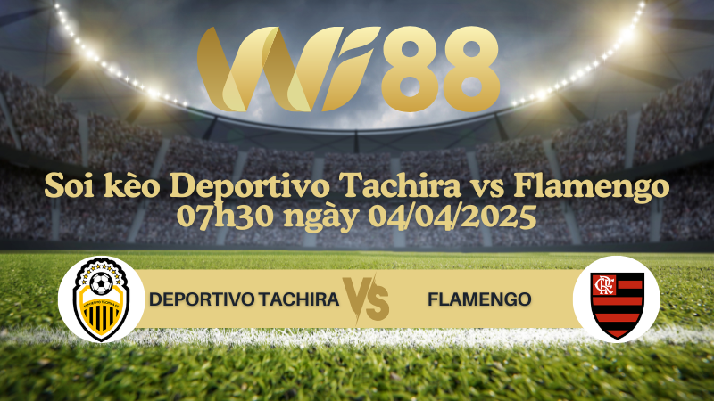 Soi kèo Deportivo Tachira vs Flamengo 07h30 ngày 04/04/2025 - Copa Libertadores