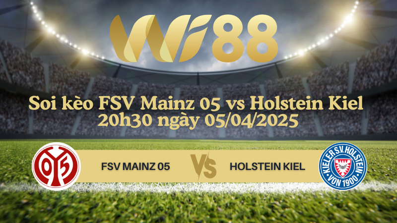 Soi kèo Mainz 05 vs Holstein Kiel 20h30 ngày 05/04/2025 - Bundesliga