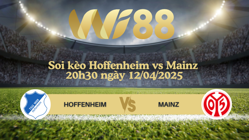 Soi kèo Hoffenheim vs Mainz 20h30 ngày 12/04/2025 - Bundesliga