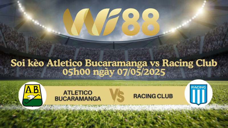 Soi kèo Atletico Bucaramanga vs Racing Club 05h00 ngày 07/05/2025 - Copa Libertadores