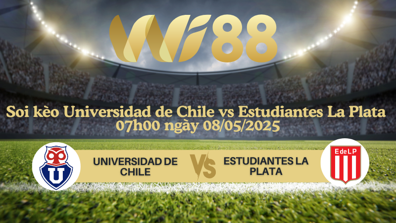 Soi kèo Universidad de Chile vs Estudiantes La Plata 07h00 ngày 08/05/2025 - Copa Libertadores