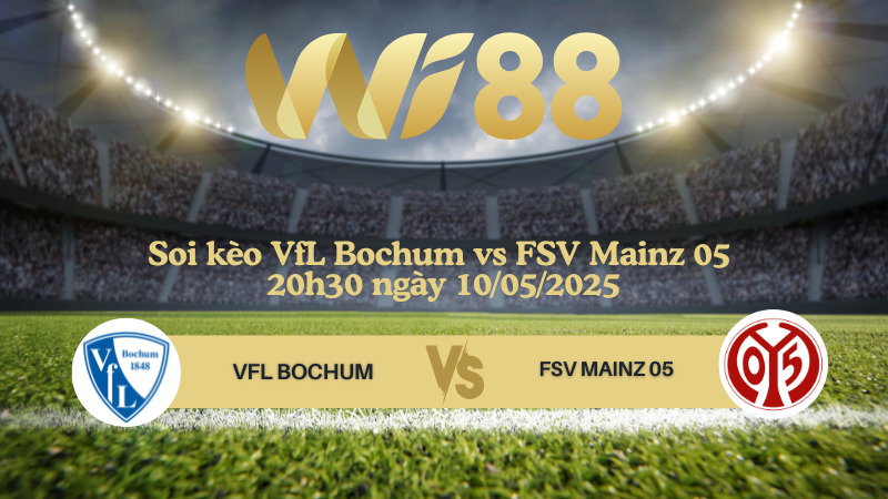Soi kèo VfL Bochum vs FSV Mainz 05 20h30 ngày 10/05/2025 - Bundesliga