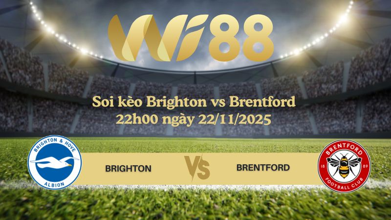 Soi kèo Brighton vs Brentford 22h00 ngày 22/11/2025